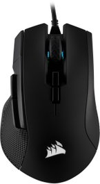 Corsair Ironclaw RGB Ratón Gaming Ergonómico, 18000 DPI, Negro