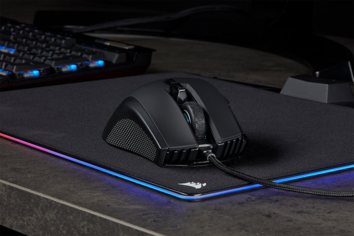 Corsair Ironclaw RGB Ratón Gaming Ergonómico, 18000 DPI, Negro Corsair Ironclaw RGB Ratón Gaming Ergonómico, 18000 DPI, Negro