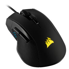 Corsair Ironclaw RGB - Ratón Gaming Ergonómico para Diestros, 18000 DPI, 7 Botones, Negro