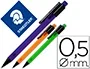 Staedtler Portaminas Mars 0.5 mm Translucido con Goma de Borrar Incorporada