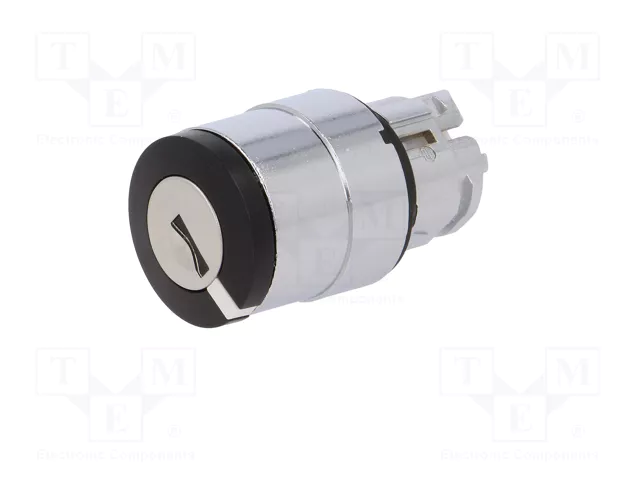 SCHNEIDER ELECTRIC Interruptor rotativo con llave Harmony XB4 22mm Negro