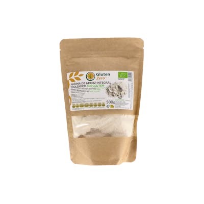 GLUTEN ZERO Harina Arroz Integral 500Gr Eco Sg Ecológico Sin Gluten GLUTEN ZERO Harina Arroz Integral 500Gr Eco Sg Ecológico Sin Gluten