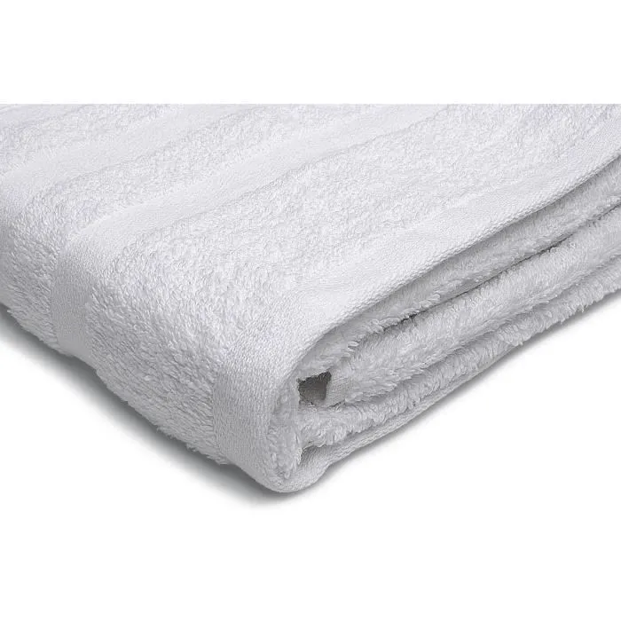Lovely Home Juego de 2 Toallas de Ducha 70x140 cm - LOV3701393716529 - Blanco