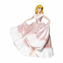 Enesco Figura La Cenicienta de Disney - Figura de Resina Pintada a Mano, 20 cm