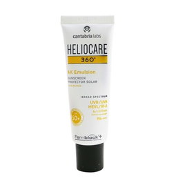 Heliocare 360º, Protección UV, Diario, Emulsión, Para la cara, SPF50+, 50 ml