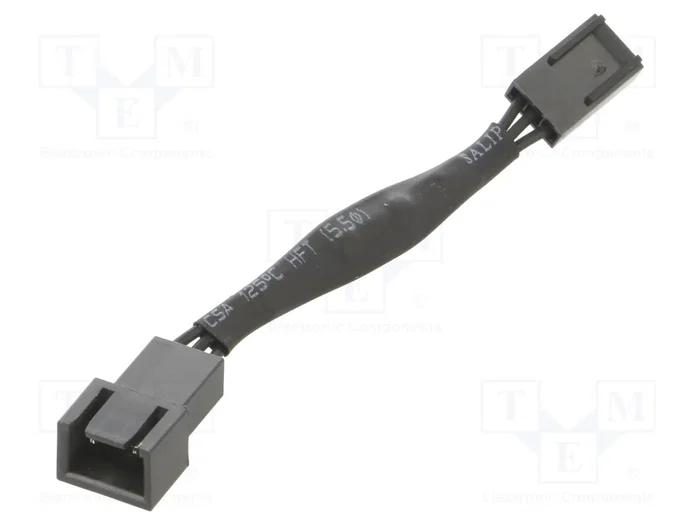 Akasa AK-CBFA05-05 Cable de alimentación para ventiladores de 80mm Akasa AK-CBFA05-05 Cable de alimentación para ventiladores de 80mm