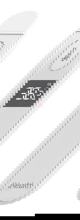 Ihealth Termómetro Digital Clínico Sin Contacto con Piel, Infrarrojos para Temperatura Corporal, Pantalla Iluminada Ihealth Termómetro Digital Clínico Sin Contacto con Piel, Infrarrojos para Temperatura Corporal, Pantalla Iluminada