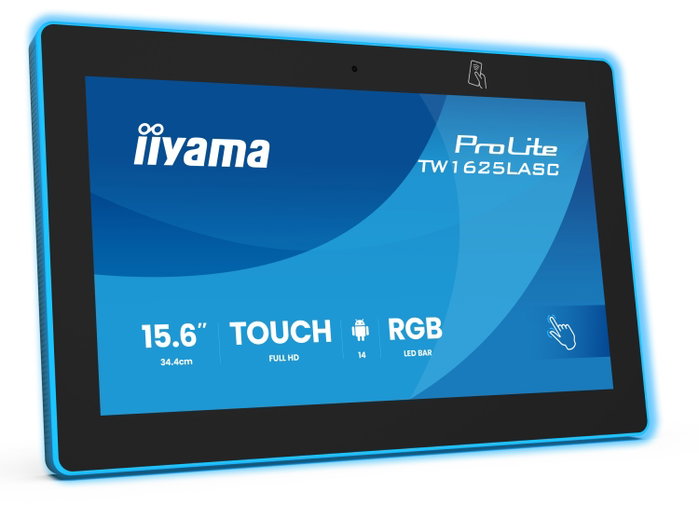 iiyama TW1625LASC-B3PNR ProLite 15.6 Pulgadas PC Táctil Android 14 Full HD IPS iiyama TW1625LASC-B3PNR ProLite 15.6 Pulgadas PC Táctil Android 14 Full HD IPS
