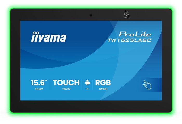 iiyama TW1625LASC-B3PNR ProLite 15.6 Pulgadas PC Táctil Android 14 Full HD IPS iiyama TW1625LASC-B3PNR ProLite 15.6 Pulgadas PC Táctil Android 14 Full HD IPS