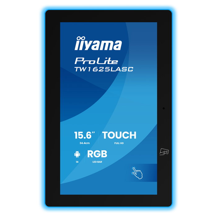 iiyama TW1625LASC-B3PNR ProLite 15.6 Pulgadas PC Táctil Android 14 Full HD IPS iiyama TW1625LASC-B3PNR ProLite 15.6 Pulgadas PC Táctil Android 14 Full HD IPS