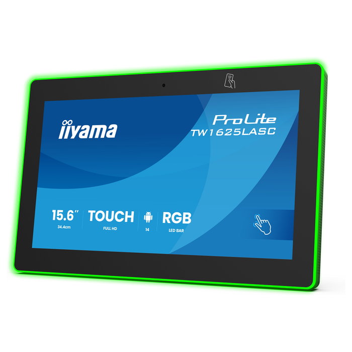 iiyama TW1625LASC-B3PNR ProLite 15.6 Pulgadas PC Táctil Android 14 Full HD IPS iiyama TW1625LASC-B3PNR ProLite 15.6 Pulgadas PC Táctil Android 14 Full HD IPS