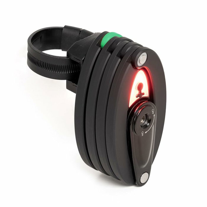 Youin Candado Alum-Plegable Oval con Lámpara Cola LED