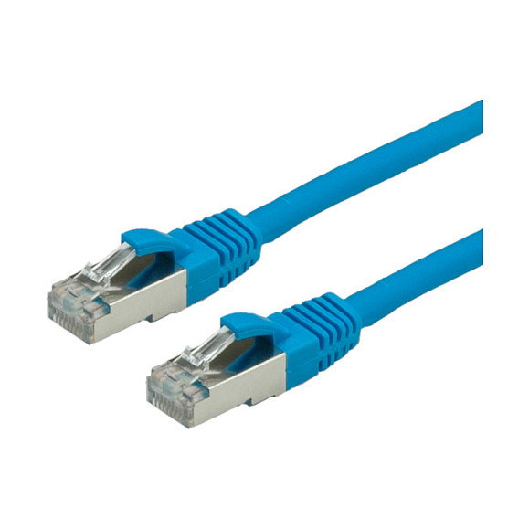 VALUE Patchkabel Categoría 6 Clase E S/FTP PiMF LSOH Azul 0.5 m VALUE Patchkabel Categoría 6 Clase E S/FTP PiMF LSOH Azul 0.5 m