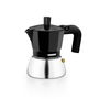 Cafetera Italiana BRA INOX BLACK 3T Negro