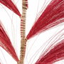 Ixia Rama Roja de Fibra Natural Decorativa 60 x 1 x 230 cm (Pack de 2)