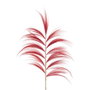 Ixia Rama Roja de Fibra Natural Decorativa 60 x 1 x 230 cm (Pack de 2)