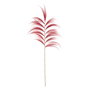 Ixia Rama Roja de Fibra Natural Decorativa 60 x 1 x 230 cm (Pack de 2)