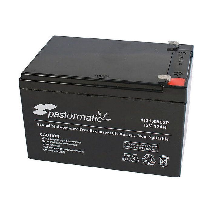 Pastormatic Batería 12V 12Ah para Pastor Eléctrico