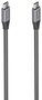 Aisens Cable USB 3.2 Gen2x2 Aluminio 20Gbps 8K@30Hz 3m Gris