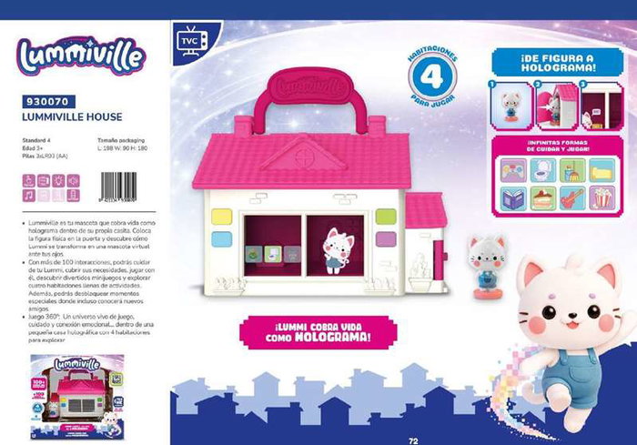 Imc Toys Casa Interactiva Lummiville House con luces y sonidos Imc Toys Casa Interactiva Lummiville House con luces y sonidos