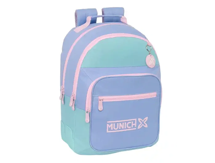 Safta Mochila Doble Munich Mellow Adaptable a Carro