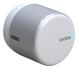 Tedee GO2 Cerradura electrónica Aluminio plateado con Bluetooth y WiFi