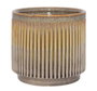 DKD Home Decor Macetero Gres Colección EINAR Surtido de 2 Colores