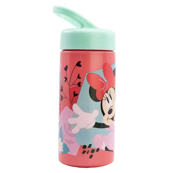 Safta Botella Minnie Mouse "Me Time" 410 ml 7,4x17,8x6,4cm