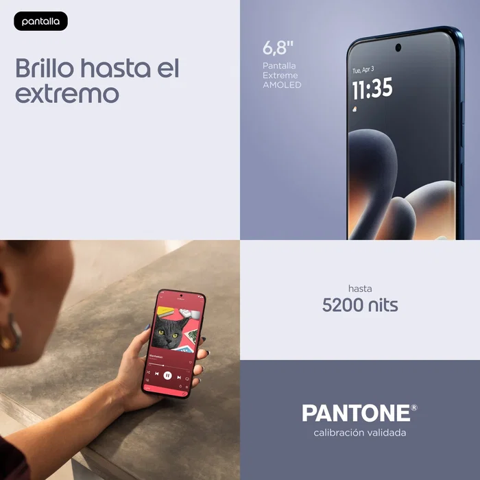 Motorola Moto Edge 70 Pro 5G 12 GB RAM 512 GB Azul oscuro