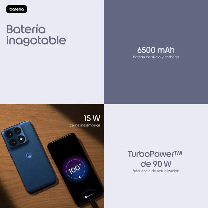 Motorola Moto Edge 70 Pro 5G 12 GB RAM 512 GB Azul oscuro