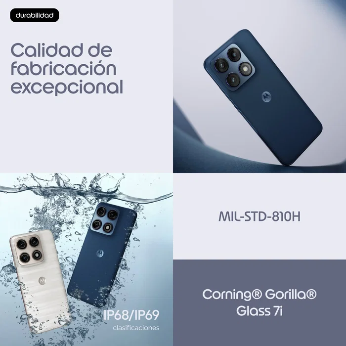 Motorola Moto Edge 70 Pro 5G 12 GB RAM 512 GB Azul oscuro