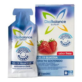 DIABALANCE Gel Glucosa Efecto Sostenido Fresa 4Ud.