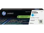 HP Cartucho de tóner Original LaserJet 220A Cian (W2201A)