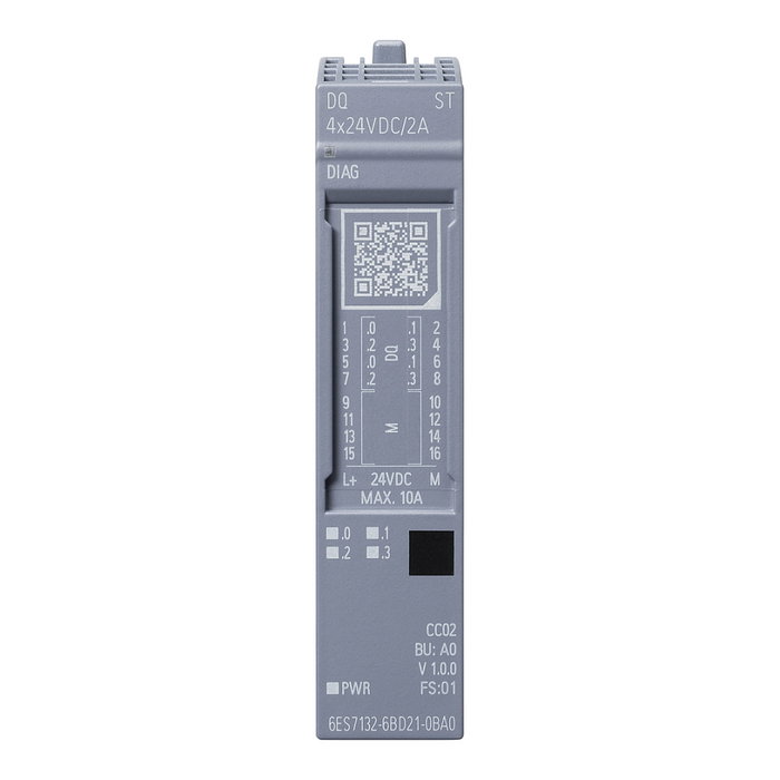 Siemens SIMATIC ET 200SP DQ 4x24VDC/2A ST 6ES7132-6BD21-0BA0