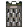 Omp Juego de 20 Tornillos Speed M12x1.25 con Protector de Aluminio Gris