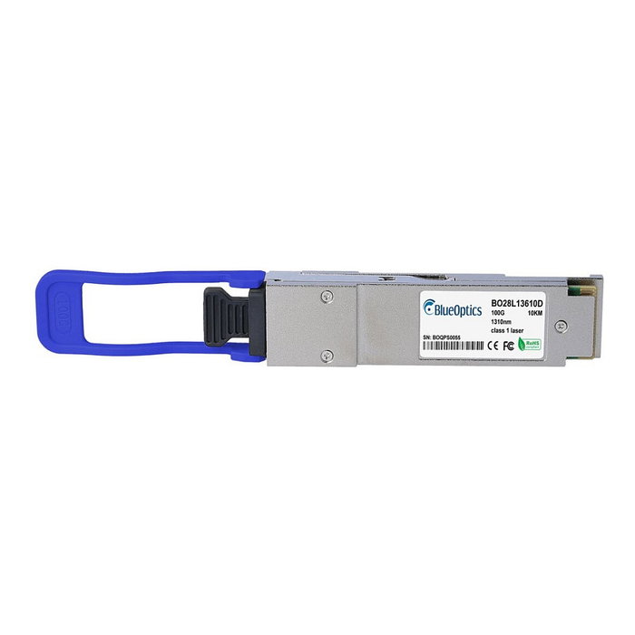 BlueOptics QSFP-100G-LR4-S-BO QSFP28 100GBASE-LR4 1310nm 10km LC SMF BlueOptics QSFP-100G-LR4-S-BO QSFP28 100GBASE-LR4 1310nm 10km LC SMF