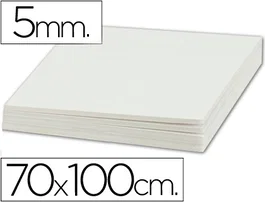 Liderpapel Cartón pluma blanco 70x100cm 5mm