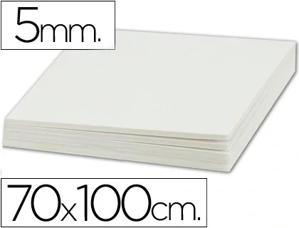 Liderpapel Cartón pluma blanco 70x100cm 5mm Liderpapel Cartón pluma blanco 70x100cm 5mm