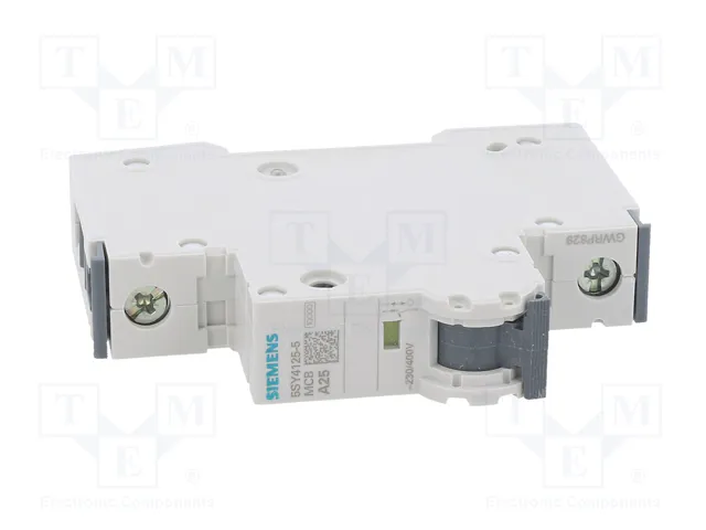 SIEMENS 5SY4125-5 Interruptor magnetotérmico 25A 1P 10kA SIEMENS 5SY4125-5 Interruptor magnetotérmico 25A 1P 10kA