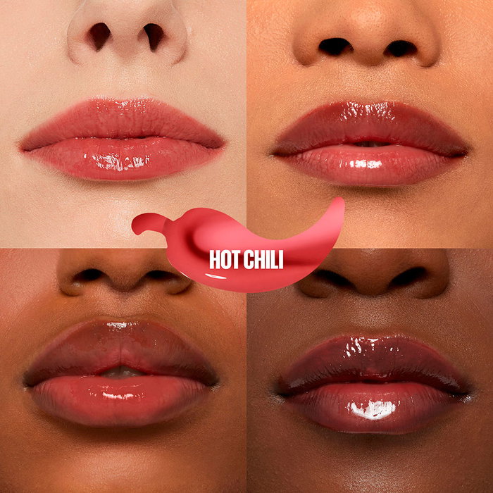 Maybelline Lifter Plump Brillo Voluminizador de Labios, Efecto Relleno con Chilli, #006 Hot Chilli, Rojo/Rosa, 5,4 ml Maybelline Lifter Plump Brillo Voluminizador de Labios, Efecto Relleno con Chilli, #006 Hot Chilli, Rojo/Rosa, 5,4 ml