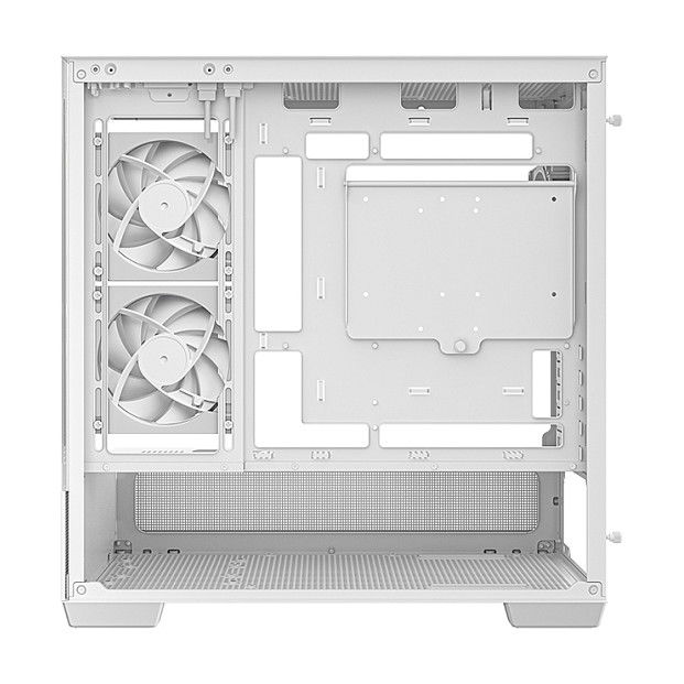 Deepcool CG380 3F WH Midi Tower PC Blanco ITX Micro ATX Ventana Iluminación RGB