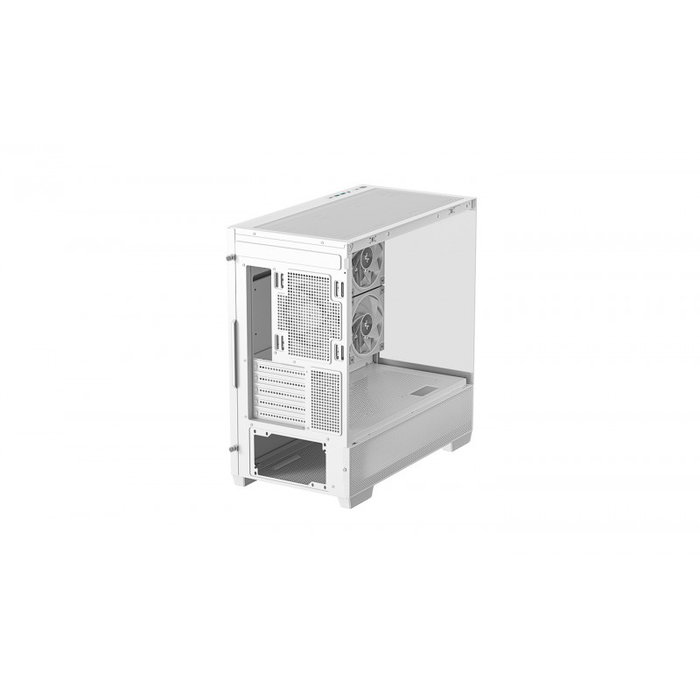 Deepcool CG380 3F Caja Torre Blanca Vidrio Templado x2 R-CG380-WHAGM3-G