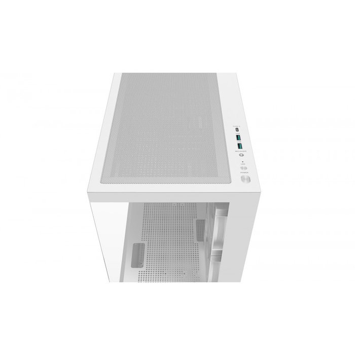 Deepcool CG380 3F Caja Torre Blanca Vidrio Templado x2 R-CG380-WHAGM3-G
