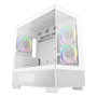 Deepcool CG380 3F Caja Torre Blanca Vidrio Templado x2 R-CG380-WHAGM3-G