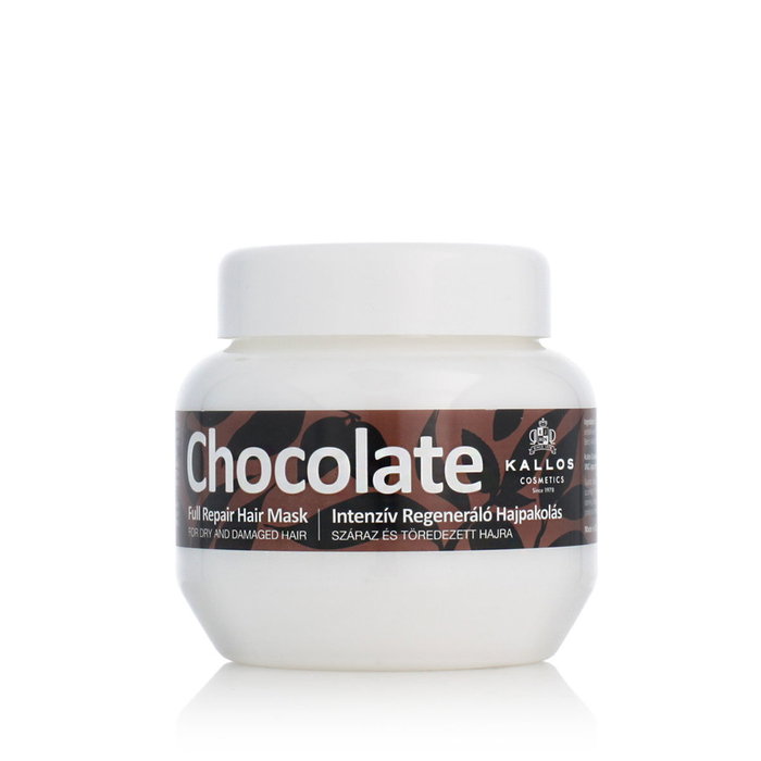 KALLOS Mascarilla Capilar Reparadora Chocolate 275 ml