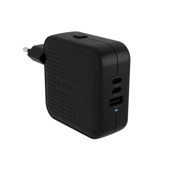 Hyper Hyperjuice HJ1003BKWWGL Cargador de 70W GaN Negro Hyper Hyperjuice HJ1003BKWWGL Cargador de 70W GaN Negro
