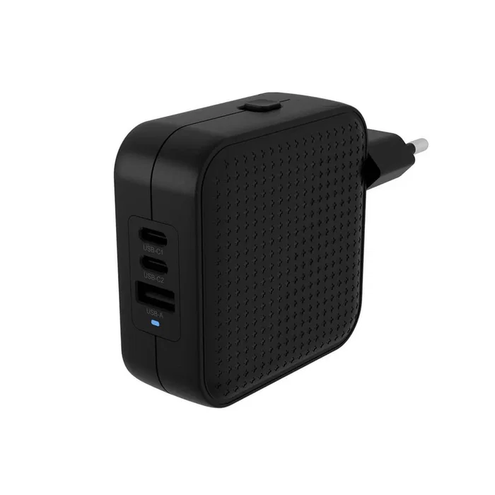 HYPER HJ1003BKWWGL HyperJuice Cargador GaN 70W USB-C para Viajes con 4 Puertos (3x USB-C + 1x USB-A) Negro - Carga Rápida para Portátil, Smartphone, Tablet HYPER HJ1003BKWWGL HyperJuice Cargador GaN 70W USB-C para Viajes con 4 Puertos (3x USB-C + 1x USB-A) Negro - Carga Rápida para Portátil, Smartphone, Tablet