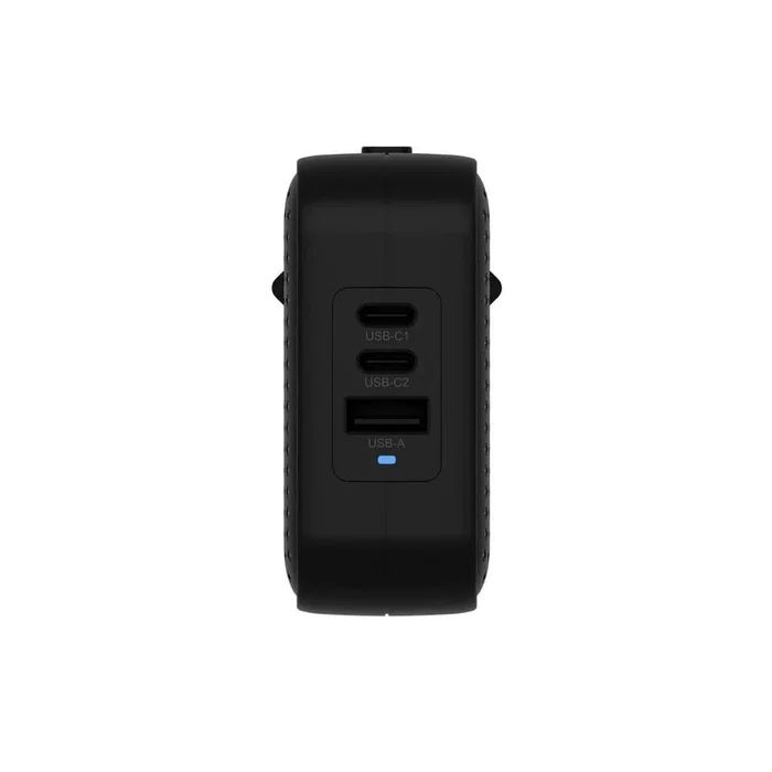 HYPER HJ1003BKWWGL HyperJuice Cargador GaN 70W USB-C para Viajes con 4 Puertos (3x USB-C + 1x USB-A) Negro - Carga Rápida para Portátil, Smartphone, Tablet HYPER HJ1003BKWWGL HyperJuice Cargador GaN 70W USB-C para Viajes con 4 Puertos (3x USB-C + 1x USB-A) Negro - Carga Rápida para Portátil, Smartphone, Tablet