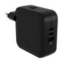 Targus Travel Charger Negro 70W GaN Carga Rapida USB C y USB A