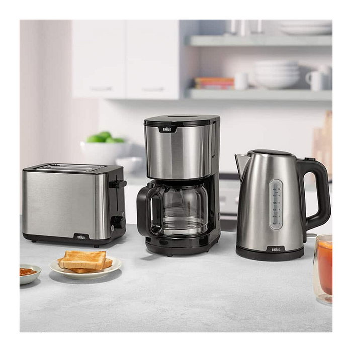 Braun HT 1510 BK PurShine Tostador de 2 ranuras